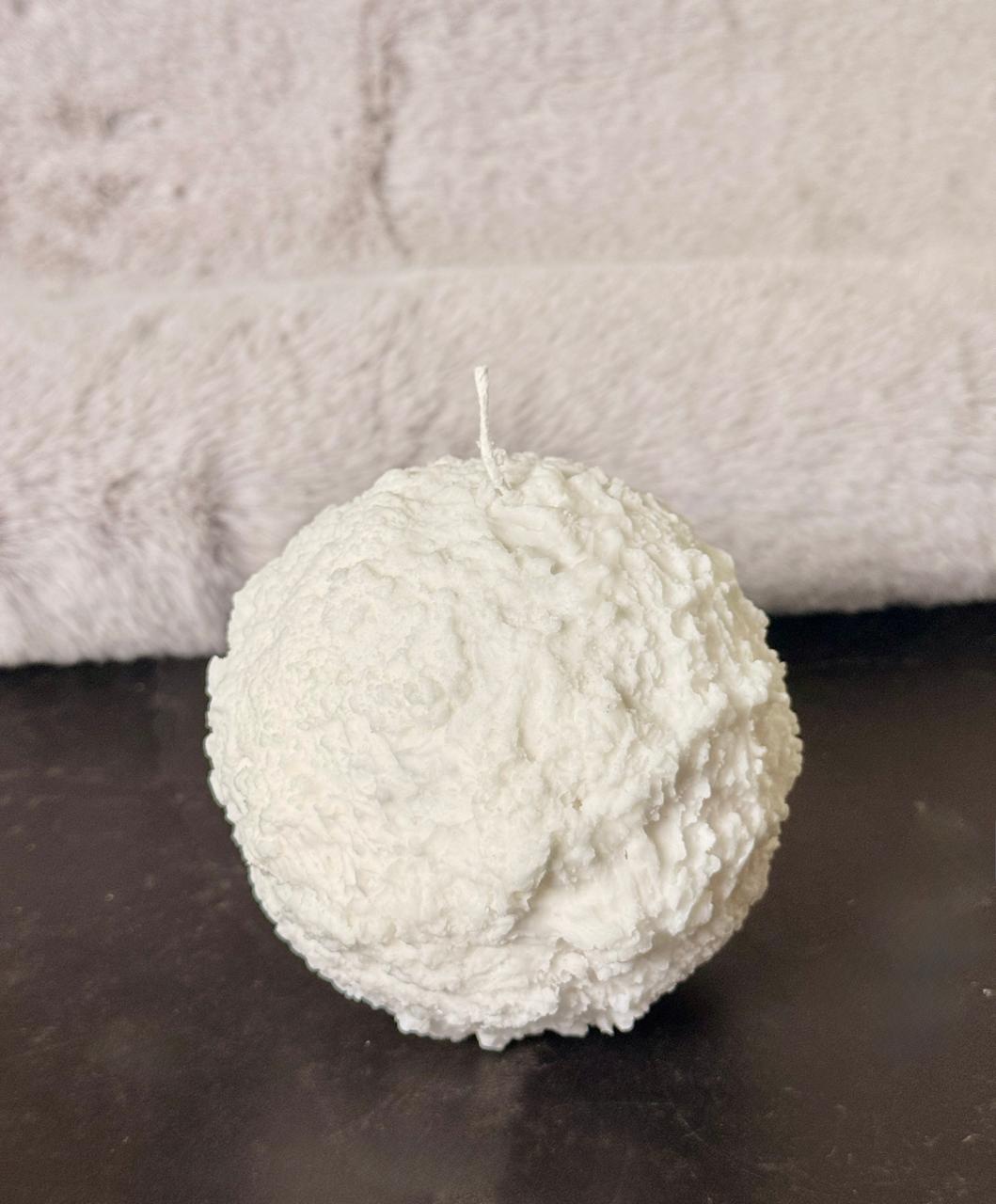 Luxury Textured Sphere Scented Candle