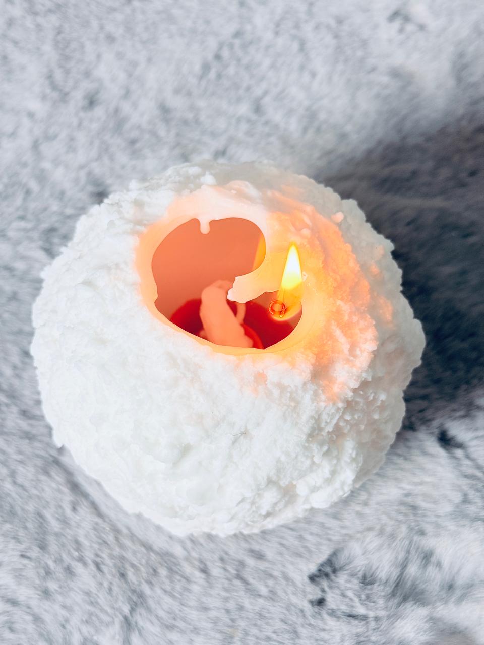 Luxury Textured Sphere Scented Candle